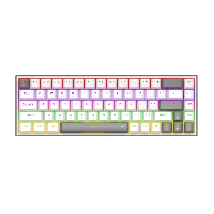 کیبورد بی سیم و باسیم مکانیکال گیمینگ ردراگون مدل K705 WG PRO RGB